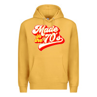 Mustard made in the 70s retro Premium Hoodie - artisFamous
