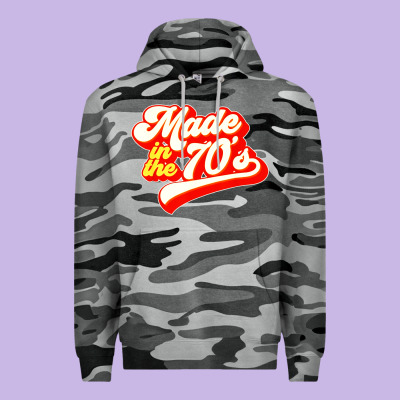 Made In The 70s Retro Premium Hoodie Designed By Artisfamous