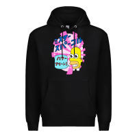 Black mr funny sparkles Premium Hoodie - artisFamous