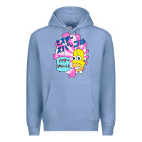 Colony Blue mr funny sparkles Premium Hoodie - artisFamous