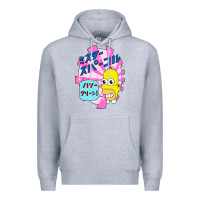 Heather Grey mr funny sparkles Premium Hoodie - artisFamous
