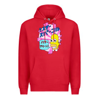 Red mr funny sparkles Premium Hoodie - artisFamous