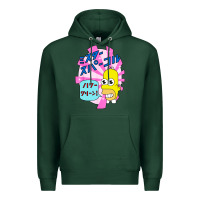 Sports Green mr funny sparkles Premium Hoodie - artisFamous