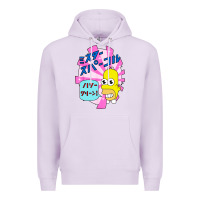 Lilac mr funny sparkles Premium Hoodie - artisFamous