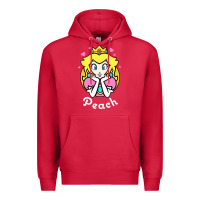 Cardinal peach graphic Premium Hoodie - artisFamous
