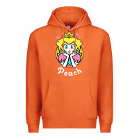 Carrot peach graphic Premium Hoodie - artisFamous