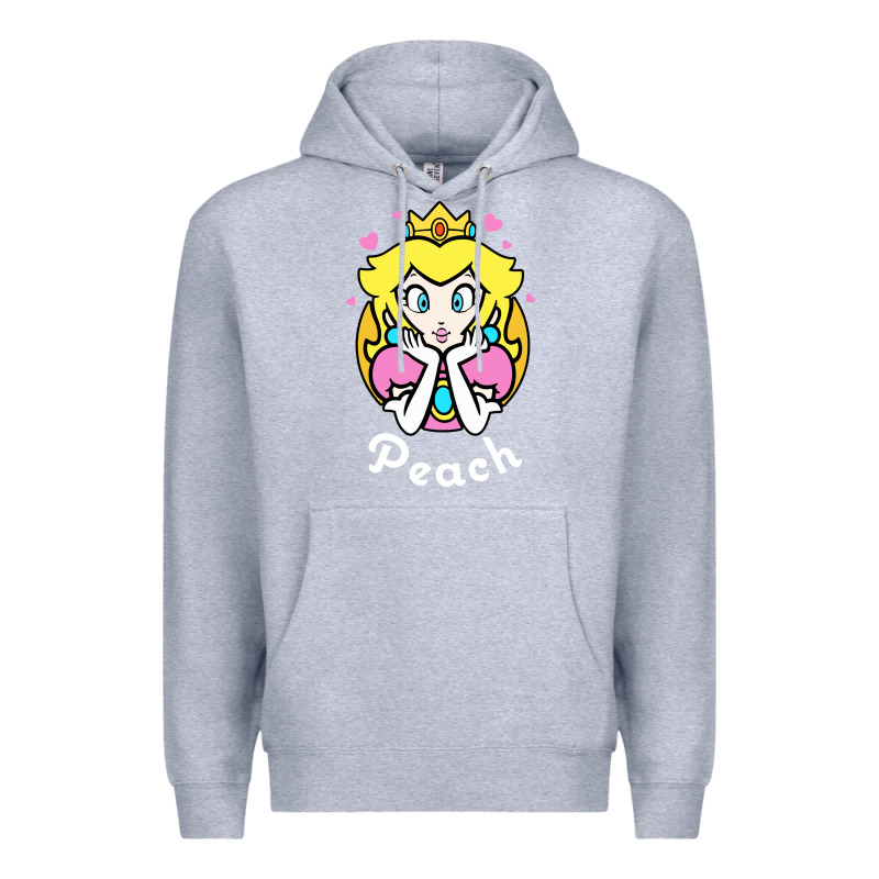 Peach Graphic Premium Hoodie by artisFamous | Teevron