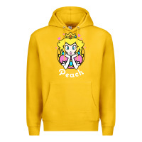 Lemon peach graphic Premium Hoodie - artisFamous