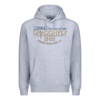 Heather Grey dragonfly inn Premium Hoodie - artisFamous