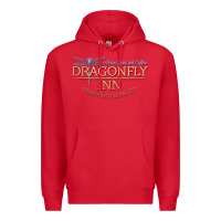 Red dragonfly inn Premium Hoodie - artisFamous