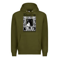 Army Green the doors Premium Hoodie - artisFamous