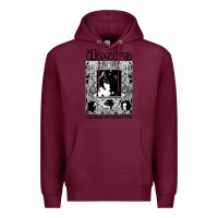 Burgundy the doors Premium Hoodie - artisFamous