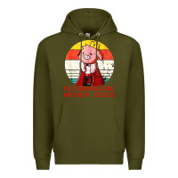 Army Green retro style technoblade merch cosplay Premium Hoodie - artisFamous