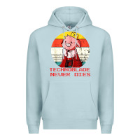 Blue Mist retro style technoblade merch cosplay Premium Hoodie - artisFamous