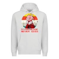 Dove Grey retro style technoblade merch cosplay Premium Hoodie - artisFamous