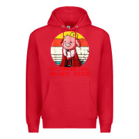 Red retro style technoblade merch cosplay Premium Hoodie - artisFamous