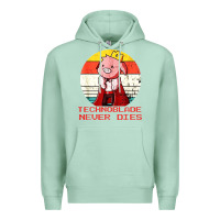 Seafoam retro style technoblade merch cosplay Premium Hoodie - artisFamous
