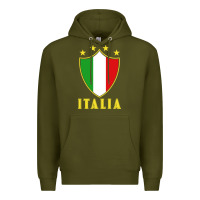 Army Green italia   italia Premium Hoodie - artisFamous