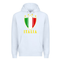 White italia   italia Premium Hoodie - artisFamous