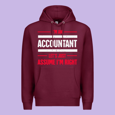 Funny Accounting Design   Gift For Accountants Premium Hoodie Designed By Artisfamous