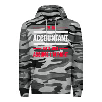 Slate Camo funny accounting design   gift for accountants Premium Hoodie - artisFamous
