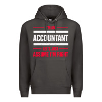 Smoke funny accounting design   gift for accountants Premium Hoodie - artisFamous