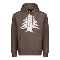 Coffee retro lebanon cedar  lebanese Premium Hoodie - artisFamous