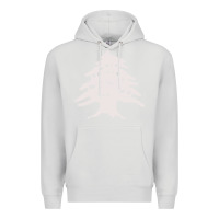 Dove Grey retro lebanon cedar  lebanese Premium Hoodie - artisFamous