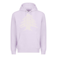 Lilac retro lebanon cedar  lebanese Premium Hoodie - artisFamous