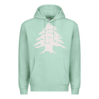 Seafoam retro lebanon cedar  lebanese Premium Hoodie - artisFamous