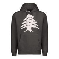 Smoke retro lebanon cedar  lebanese Premium Hoodie - artisFamous