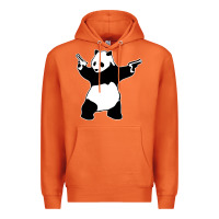 Carrot banksy panda Premium Hoodie - artisFamous