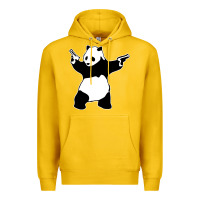 Lemon banksy panda Premium Hoodie - artisFamous