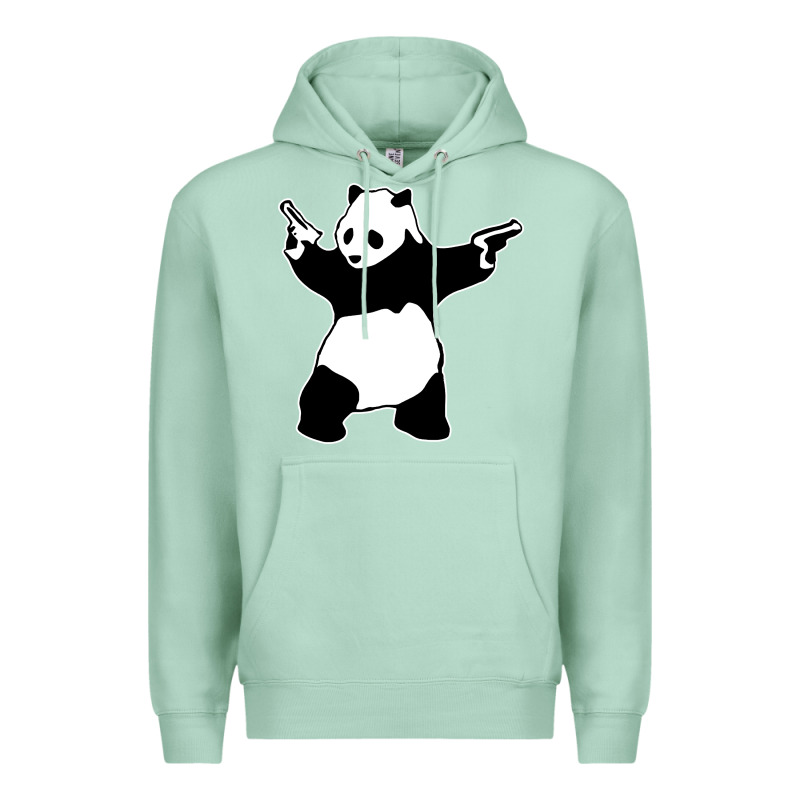 Banksy Panda Premium Hoodie by artisFamous | Teevron