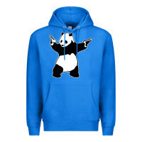 True Royal banksy panda Premium Hoodie - artisFamous