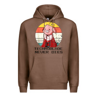 Chestnut retro style technoblade merch cosplay Premium Hoodie - artisFamous