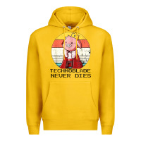 Lemon retro style technoblade merch cosplay Premium Hoodie - artisFamous