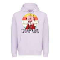 Lilac retro style technoblade merch cosplay Premium Hoodie - artisFamous