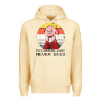 Pina Colada retro style technoblade merch cosplay Premium Hoodie - artisFamous
