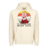 Sandshell retro style technoblade merch cosplay Premium Hoodie - artisFamous