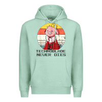 Seafoam retro style technoblade merch cosplay Premium Hoodie - artisFamous