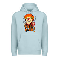 Blue Mist heat miser i'am too much Premium Hoodie - artisFamous