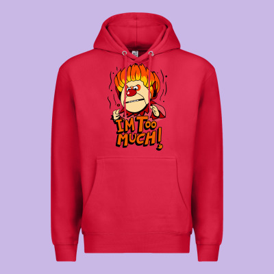 Heat Miser I'am Too Much Premium Hoodie Designed By Artisfamous