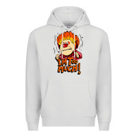 Dove Grey heat miser i'am too much Premium Hoodie - artisFamous