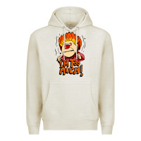 Oatmeal Heather heat miser i'am too much Premium Hoodie - artisFamous