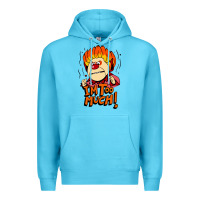 Ocean Blue heat miser i'am too much Premium Hoodie - artisFamous