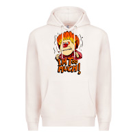 Pale Pink heat miser i'am too much Premium Hoodie - artisFamous