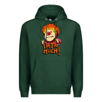 Sports Green heat miser i'am too much Premium Hoodie - artisFamous