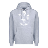 Heather Grey horror and scream film Premium Hoodie - artisFamous