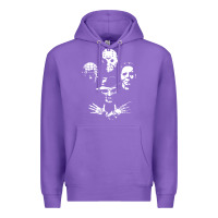 Purple horror and scream film Premium Hoodie - artisFamous